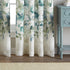 CHF Watercolor Floral Rod Pocket Panel, Aqua, 63"
