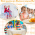 VitalCozy 3 (31.5 23.6 Inch) Pcs Montessori Mat Montessori Classroom Rug Materials Children Playing Mat Cotton Working