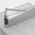 Closet 7 Shelves/3 mDesign Fabric Hanging Organizer - Over Rod Storage - Removable Drawers for Baby Nursery Bedroom