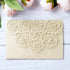 20 Pcs Laser Cut Wedding Invitations Card Pocket - with Envelope for Birthday Party, Baby or Bride Shower Invite