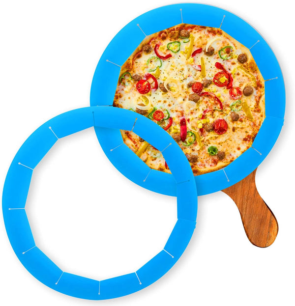 Adjustable Silicone Pie Crust Shield, BPA-free Pie Protector Cover for Baking Pie, Fits 8-10.7 Inch Pies