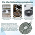 Romalon WB30M1 Electric Stove Burner Replacement for 6 Inch Surface Element, Fits GE Hot-point Ken-more Range