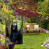 WHPCT Black Bear Garden Flag - Family Nature House Flag Banner for Patio Lawn Outdoor Home Decor, 12x18 Inch Double