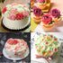 Hendiy 7 Pieces Cake Decorating Tips Set, Cream Icing Piping Fondant Nozzle Pastry Tools for Decorating