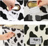 Foldable Animal Cow Storage Bins Set of 3, Collapsible Fabric Organizer Boxes with Handles, 10L, 19L, 34L