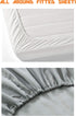 Elegant Comfort 1500 Premium Hotel Quality Fitted Sheet, Twin/Twin XL, Eggplant-Purple, Deep Pocket, Microfiber