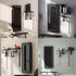 Metal Shelf Compatible with Tonal Accessories, Wall Mounted Gym Rack Organizer with Hooks for Home Gym Storage
