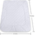 Utopia Bedding Quilted Fitted Mattress Pad (Twin), Elastic Protector, Machine Washable, White