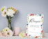 Leave Your Recipe Cards Here: Wedding Party Signs for Wedding Decorations and Bridal Shower