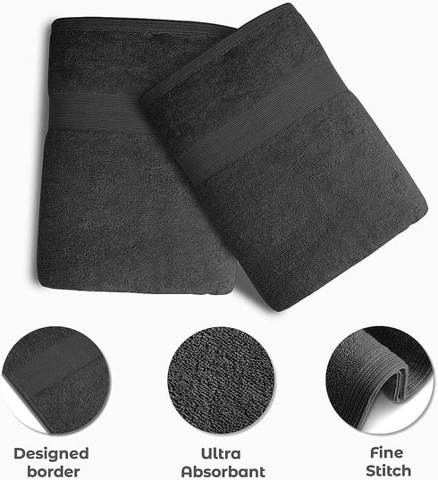 Set 4 (27 54) Softolle Luxury Bath Towels of x | Towels for Bathroom | Super Soft | Highly Absorbent Towels for Home