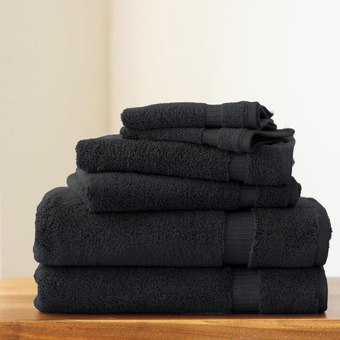 SALBAKOS 100% 6-Piece Set 2 2 2 Sets 6 Set) Turkish Cotton Towel | Premium Quality Hotel & Spa Collection | Soft, Super