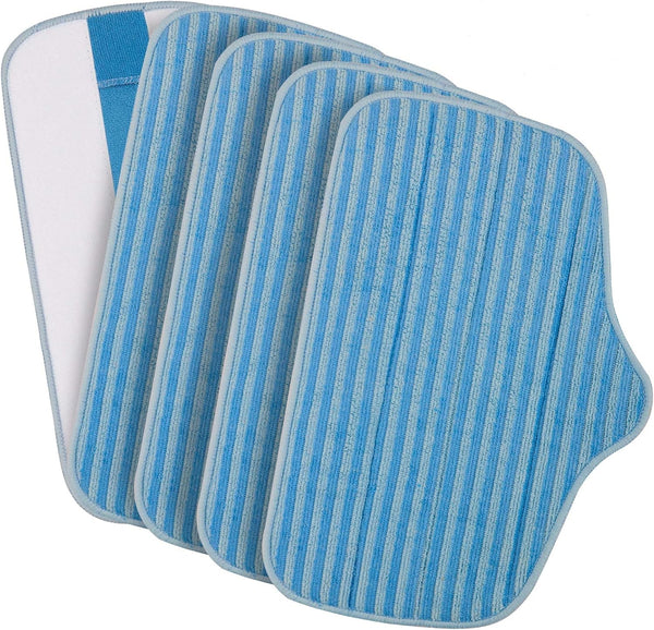 5 Pack Microfiber Mop Pads for Dupray Neat Steam Cleaner, McCulloch MC1275, Steamfast SF-275/SF-370 Compatible