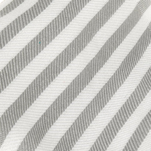 Bersuse 100% Cotton Malibu Turkish Towel – 37x70 Inches, Silver Gray.