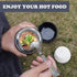 17oz Thermo for Hot Food & Drinks, Thermo Lunch Box, Vacuum Insulated Food Container with Spoon&Drawstring Bag, Soup