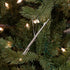 Silver Flute Christmas Tree Ornament, Musical Instrument Decoration for Music Band