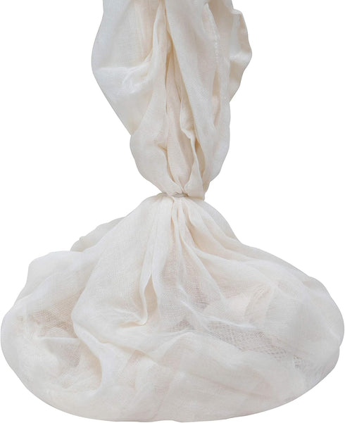 Organic Cheesecloth for Straining, 100% Natural Unbleached Fine Cheesecloth, Food Grade Muslin (36"x36")