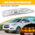 X AUTOHAUX Car LED Front Right Side Mirror Turn Signal Light 87624-2S200 for Hyundai Tucson 2010 2011 2012 2013 for Hyundai Ix35 2010 2011 2012 2013 2014 by X AUTOHAUX