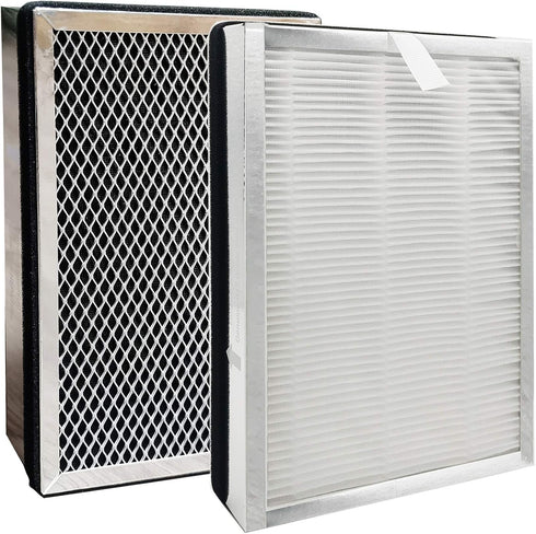 True HEPA Replacement Filter, Compatible with MA Air Purifier 25 Series, 1 Pre-filter, H13 True HEPA (2 PACKS)