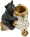 Bear Toothpick Holder - 4 x 3 x 4 Inch Resin Crafted Tabletop Figurine