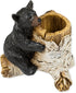 Bear Toothpick Holder - 4 x 3 x 4 Inch Resin Crafted Tabletop Figurine