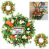 4 Pcs Artificial Fake Vegetables Carrots Decor - Faux Lifelike Simulation Plastic Carrot for Home House Kitchen Party