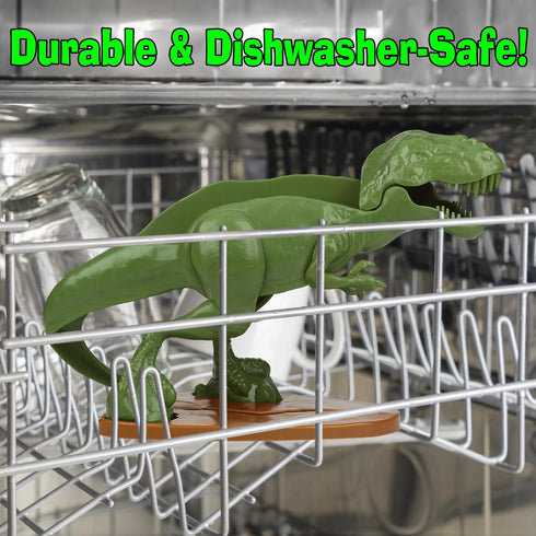 Funwares Original Tacosaurus Dinosaur Taco Holder, Fun Practical Gift, Holds 2 Tacos
