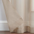 Pairs to Go Victoria Voile Modern Sheer Window Curtains, Taupe, 2 Panels, 59 in x 95 in