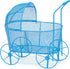 8-inch Red Co. Adorable Baby Shower Centerpiece, Decorative Stroller Carriage Basket, Blue