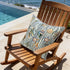 Set 2 20x20 LVTXIII of Patio Throw Pillows Covers Waterproof Fade Resistant Outdoor Throw Pillow Case, Fluffy
