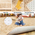 Rezutan 5X7 Fluffy Rug for Living Room Bedroom, Large Comfy Modern Shaggy Fuzzy Kids Rug, Plush Indoor Nursery