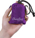 ChicoBag Original Compact Reusable Grocery Bag with Attached Pouch and Carabiner Clip, Eco-Conscious Packable Tote,