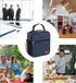 Femuar Lunch Box for Men and Women - Small Reusable Portable Lunch Bag for Office Work Picnic, Blue