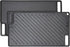 VEVOR Reversible Grill/Griddle, 17x10'' Pre-Seasoned Cast Iron Griddle Pan for BBQ, Gas Grill, Non-Stick Cookware.