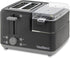West Bend 78500 Breakfast Station, Black, 2-Slice Toaster with Egg Cooker/Poacher & Warming Tray
