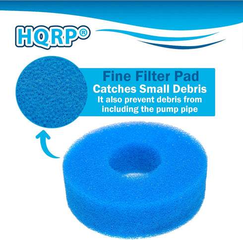 4-Pack 1400 (5000 2000 (6000 PT1736 PT1503 HQRP Foam Sponge Filter Media Compatible with Laguna Pressure-Flo gal. L)