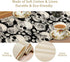 13x36 inches Gothic Table Runner White Skull Flowers Moth Pattern Table Runner Table Cloth Decoration Dresser Garden
