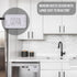 Dishwasher Magnet Clean Dirty Sign, Clean/Dirty Magnetic Signs for Stainless Steel Dishwasher, Lavender