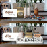 Countertop Coffee Bar Organizer for Wooden Coffee Station Caddy with Compartments for Pods, Condiments, Tea