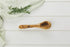 Naturally Med 12" Olive Wood Soup Ladle, Handcrafted Wooden Cooking Spoon for Serving