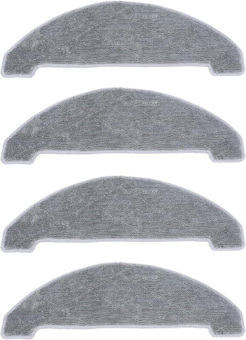GLOGLOW 4Pcs Replacement Mop Cloths for S9 Robotic Vacuum, Accessories for Sweepers