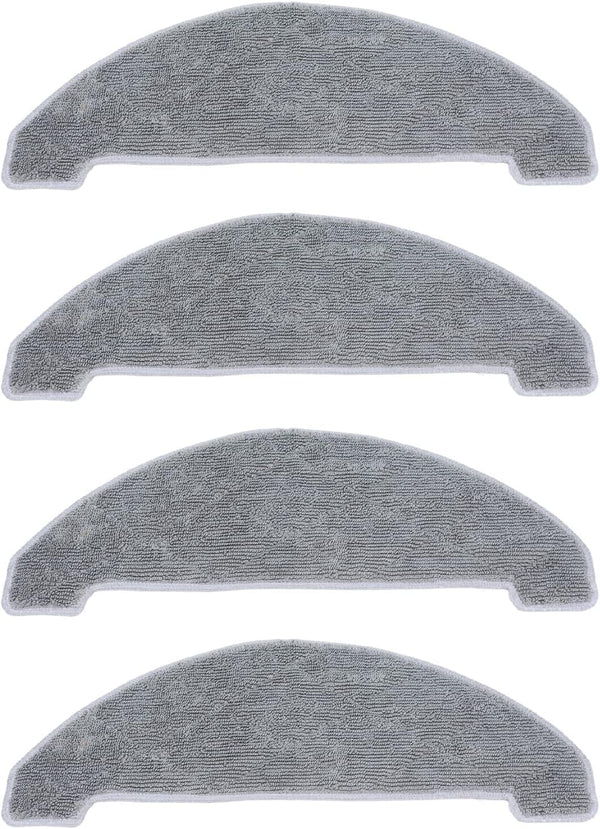 GLOGLOW 4Pcs Replacement Mop Cloths for S9 Robotic Vacuum, Accessories for Sweepers