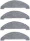 GLOGLOW 4Pcs Replacement Mop Cloths for S9 Robotic Vacuum, Accessories for Sweepers