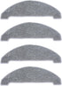 GLOGLOW 4Pcs Replacement Mop Cloths for S9 Robotic Vacuum, Accessories for Sweepers