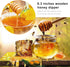 4PCS 6.3 Inches Honey Mixing Stirrer, Wooden Honey Dipper, Smooth Honey Comb Stick, Honey Spoon Collecting Dispensing