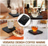 Misby Coffee Mug Warmer with Auto Shut Off, Gravity-Induction for Desk Use, Perfect Gift for Coffee Lovers (Black)