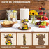 GAJ Countertop 3D Highland Cow Paper Towel Holder - Highland Cow Decor for Kitchen Farmhouse Bathroom - Gifts for Women