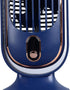Table Tower Fan, 1800mAh USB Portable Electric Fan with 5 Speeds for Car Home Office (Blue)