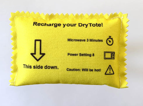 100g Rechargeable Desiccant Pack, Moisture Absorbing Bag, Silica Gel Desiccant Dehumidifier for Storage Bins and Totes