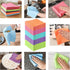 Zpallmeo 20 Pack Streak-Free Miracle Cleaning Cloths, Fish Scale Cleaning Cloth Reusable for Window, Nano Scale Easy
