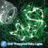 12-Pack Lights-7FT 20 Lakumu Fairy Lights Battery Operated String LED,Waterproof Silver Wire Firefly Lights for Mason